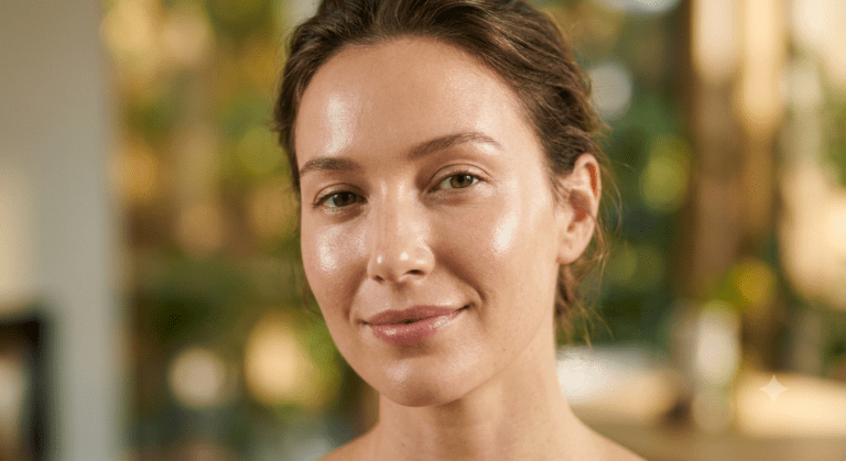 dewy skin