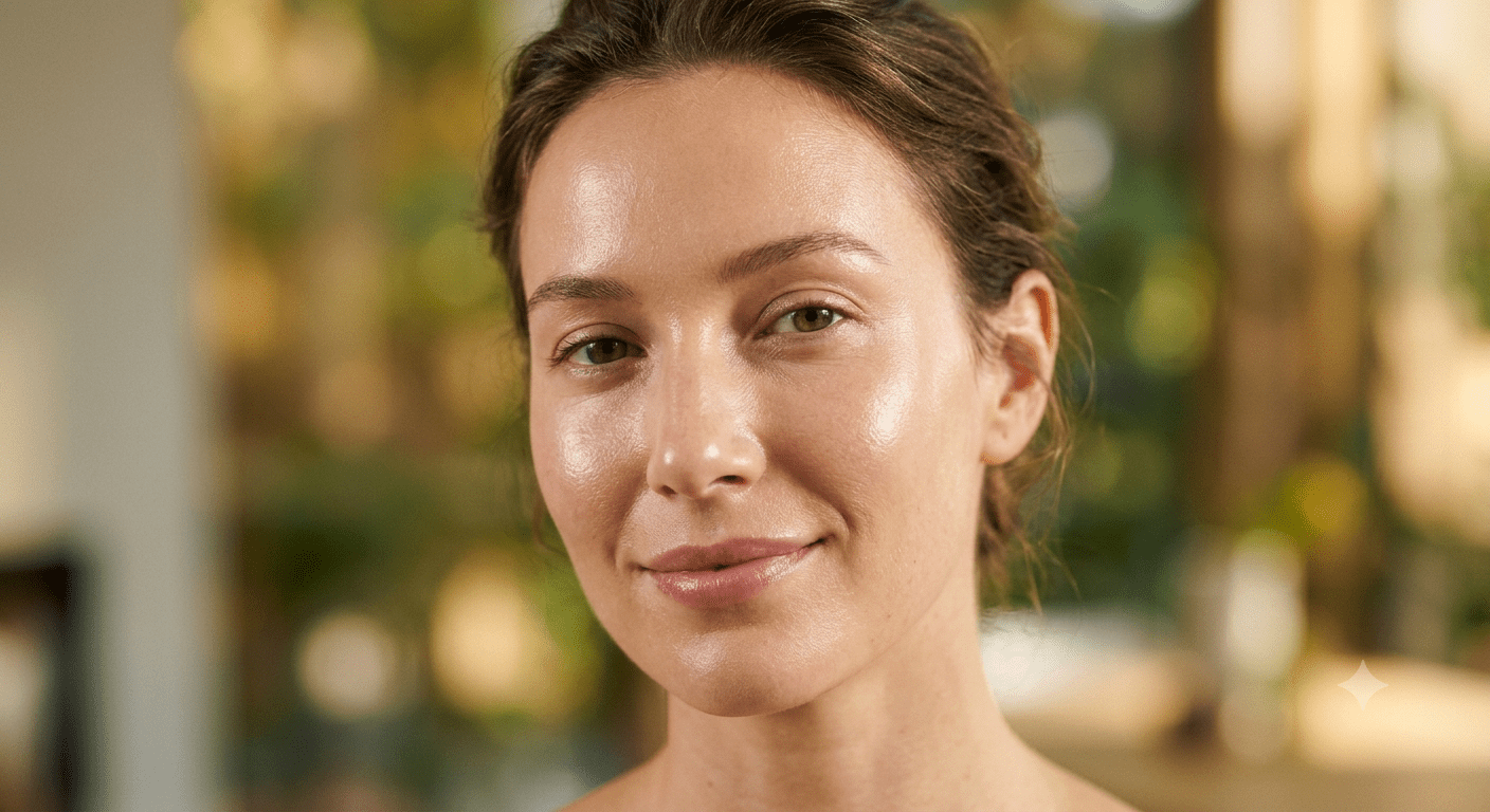 dewy skin